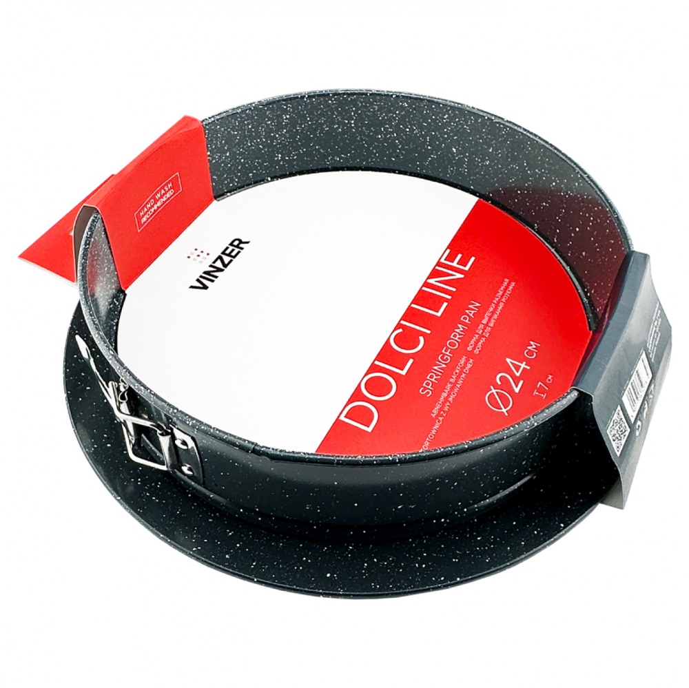 Форма для торта роз'ємна Vinzer Dolci Line 24х7 см 50786