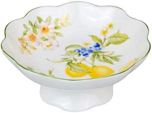 Цукерниця на ніжці Lemon 14 см. Lefard 