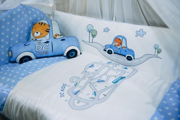 Комплект постельного белья ДС Україна от 0-3 лет БК-049 синий 