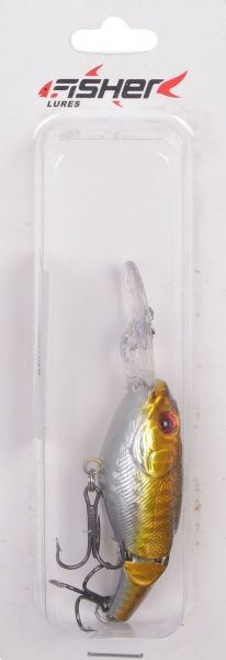 Воблер Clepsydra YE-90-10.5-10 10,5 г 90 мм #5 золотистий із темною спиною