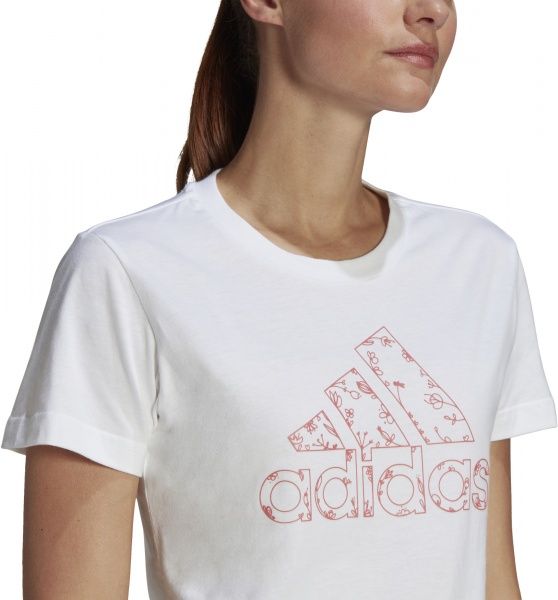 Футболка Adidas W OUTLFLORAL GT GL1031 S білий