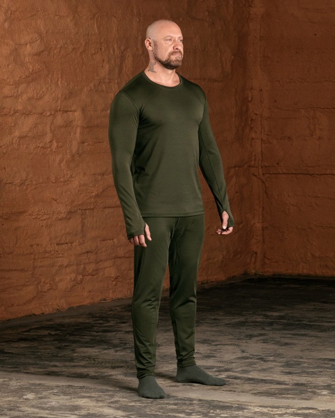 Термобелье Valter Factory влагоотводящая мужская 1 LEVEL,182см HV5003 р.XXL хаки