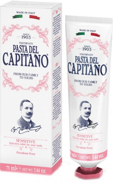 Зубная паста Pasta del Capitano 1905 Сенситив 75 мл 120 г