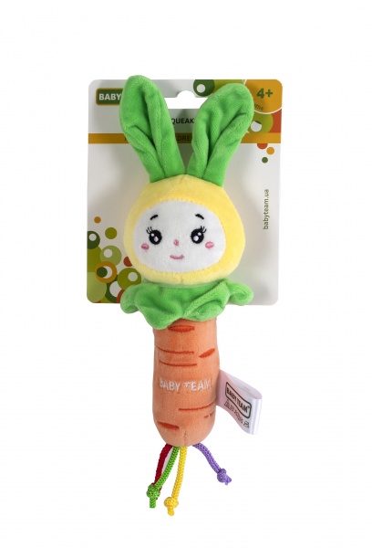 Игрушка Baby Team с пищалкой Животные в ассортименте 8507