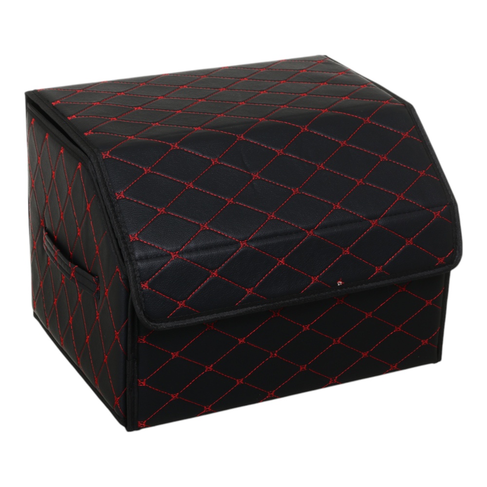 Сумка-органайзер в багажник розмір M Auto Assistance AA-433BR чорно-червоний