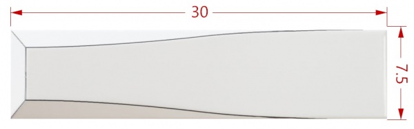 Плитка TAU Ceramica Palmaria Deco Matt 7,5х30 . 