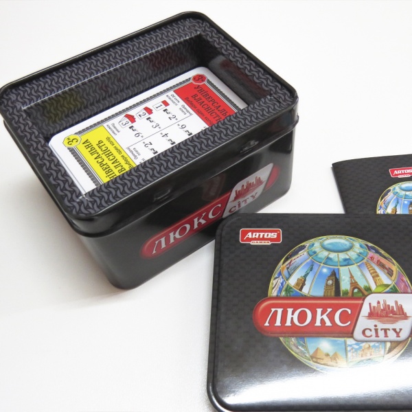 Игра карточная ARTOS GAMES Люкс.City