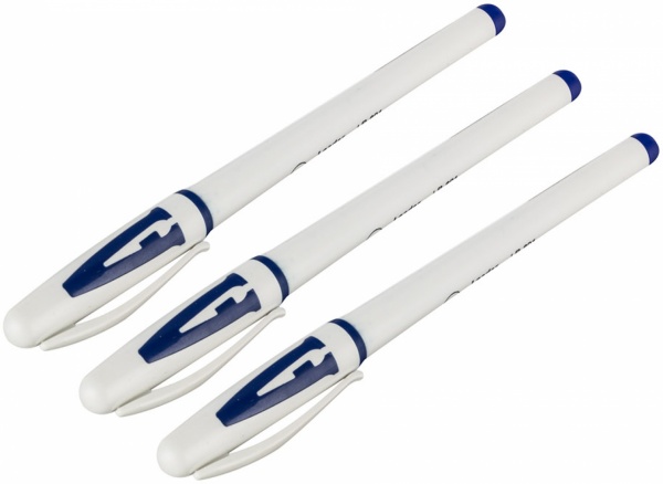 Набір ручок гелевих Aihao АН-801А 3 шт. сині 