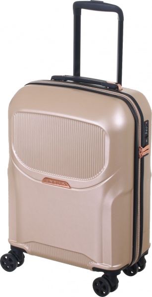 Валіза 39 л золотистий LS22100 48х37х22 ABS 