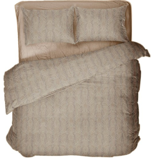 Комплект постільної білизни сімейний Avinon бежевий Luna 