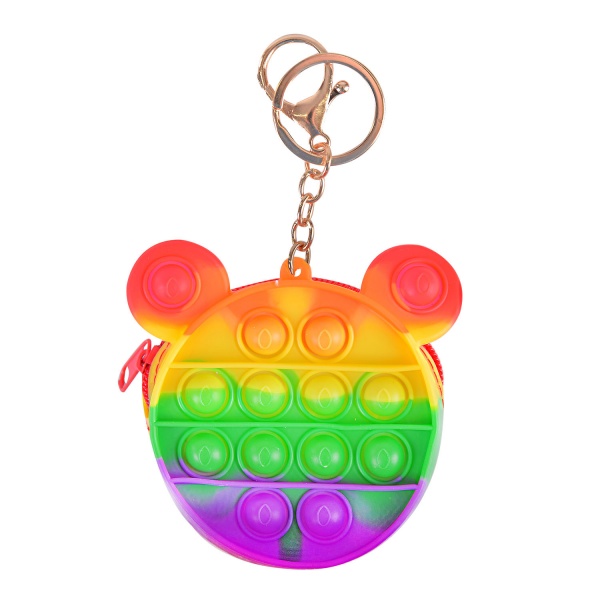 Аксессуар Кошелек-брелок силиконовый (ассортимент) C44412