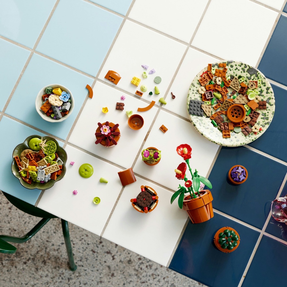 Конструктор LEGO Icons Мініатюрні рослини 10329