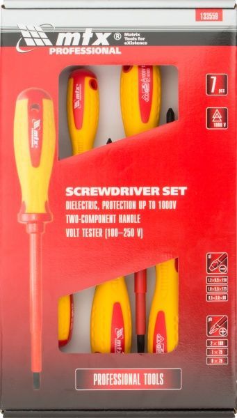 Набор отверток Matrix 13355