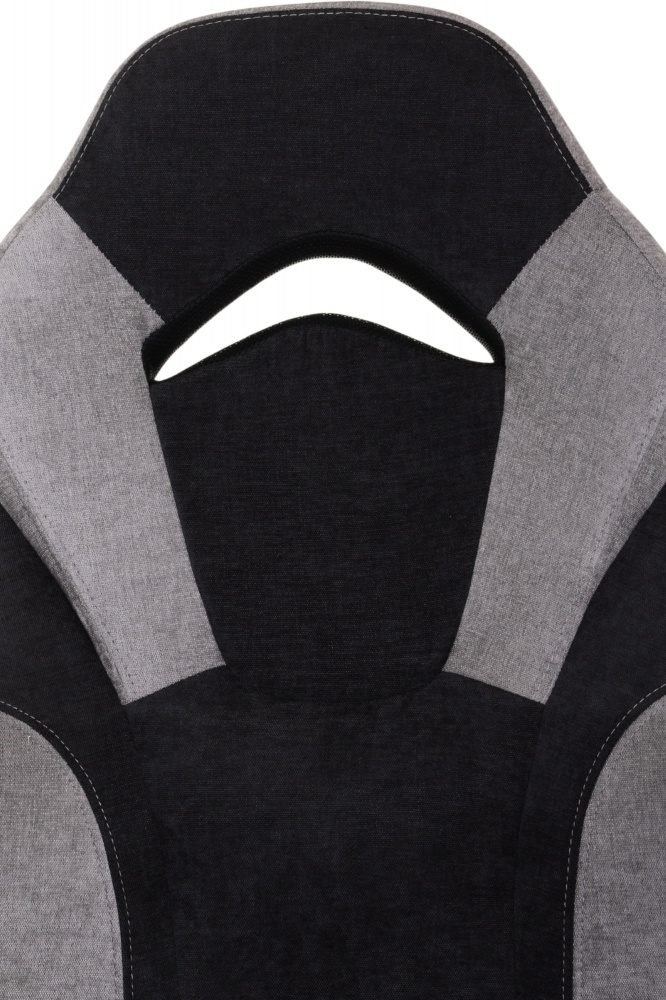 Крісло ігрове Центр Меблів Грант сіро-чорний