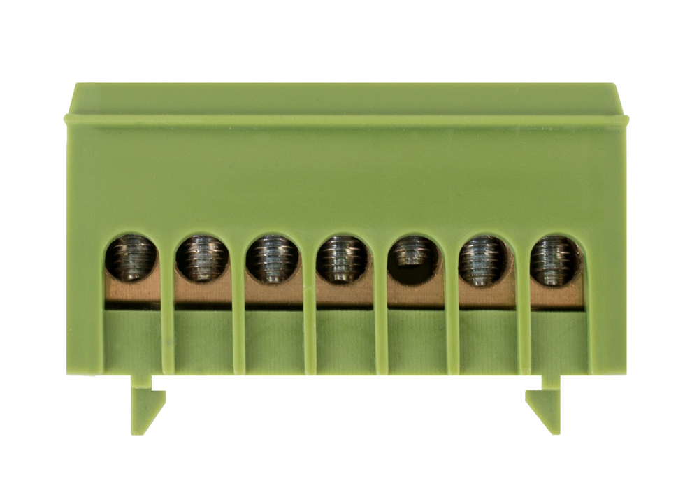 Нульова шина з ізолятором на DIN-рейку E.NEXT e.bsi.pro.1.7 p0650017