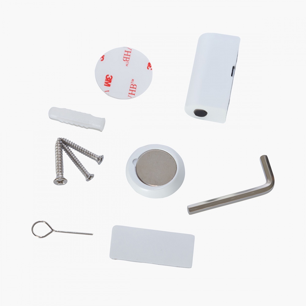 Стопор дверной самоклеящийся MVM M-136 White белый