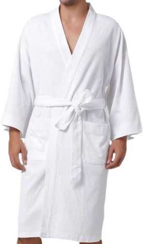 Халат Вафельный Кимоно белый Home Line