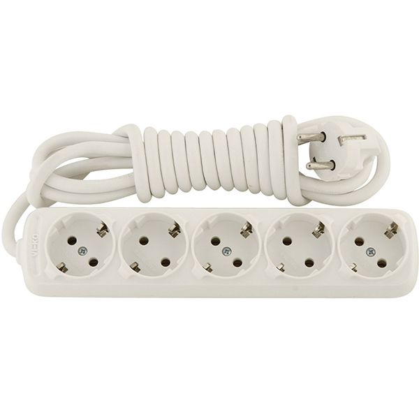 Удлинитель Viko Leylak 0055 5 гнезд 5 м