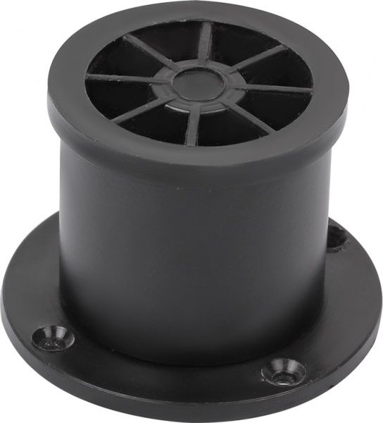 Меблева ніжка Smart OLS D-50 мм H-50 мм 45569 чорний матовий 