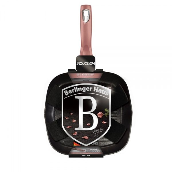 Сковорода-гриль I-Rose Edition 28 см BH 6027 Berlinger