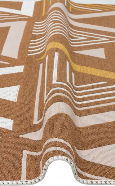 Ковер Ekohali Arya AR 18 Beige Yellow 160x230 см двусторонний 