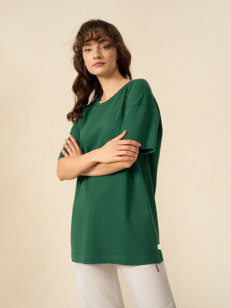 Футболка Outhorn OTHSS23TTSHF417-40S р.L зеленый