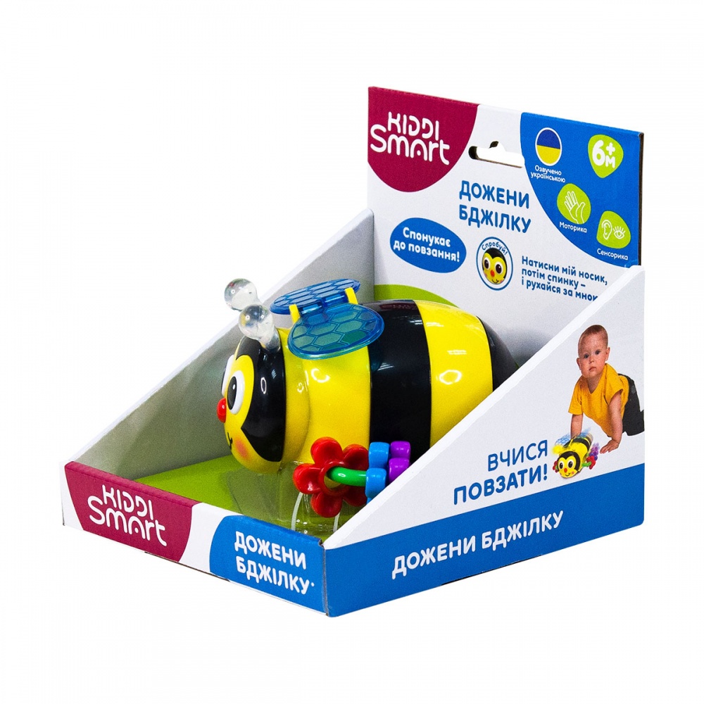 Развивающая игрушка Kiddi Smart Догони Пчелку 557822-43