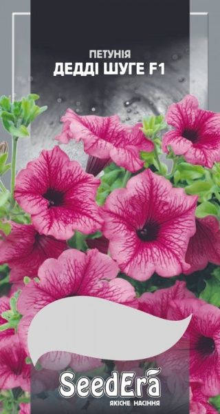 Насіння Seedera петунія низькоросла Дедді Шуге F1 10 шт. (4823073726365)