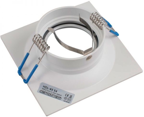 Светильник точечный Светкомплект HDL AS 54WH 50 Вт G5.3 белый 