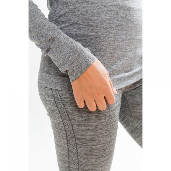 Термофутболка Craft Fuseknit Comfort RN LS Woman 1906592-B75000 M темно-сірий меланж