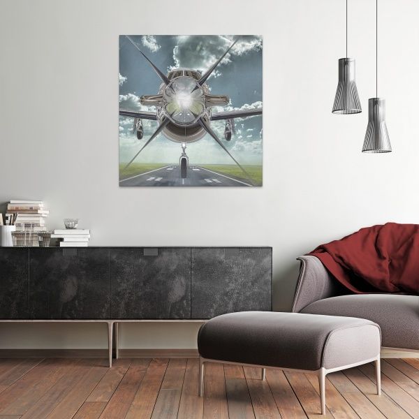 Репродукция JET 80x80 см RozenfeldArt 