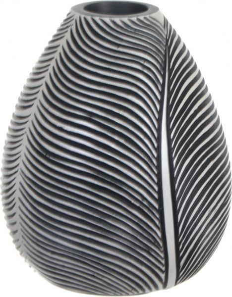 Ваза Дарк 17.5х17.5х20.5 см сіра