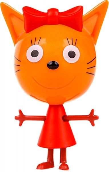 Фигурка коллекционная Три кота Карамелька с механической функцией T17174 