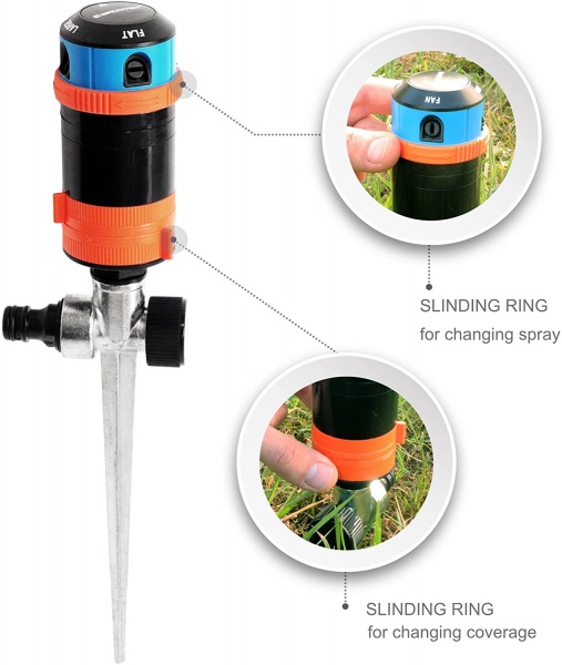 Дождеватель Gruntek 6-позиционный 296211339