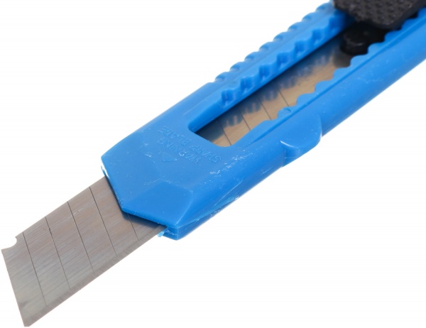 Нож канцелярский UP! (Underprice) 18 мм синий 