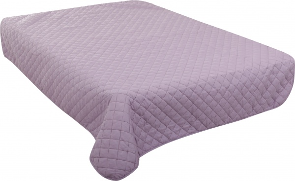 Покрывало Dusty Rose 160x215 см UP! (Underprice) лиловый/розовый 