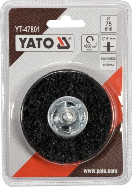 Щетка дисковая 75 мм YATO YT-47801