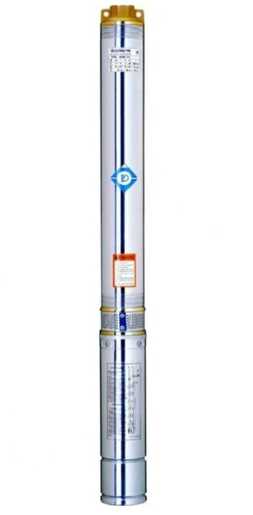 Насос свердловинний Dongyin 0.25кВт H 43(33)м Q 45(30)л/хв Ø80мм 25м кабель AQUATICA 3SEm1.8/10 777401