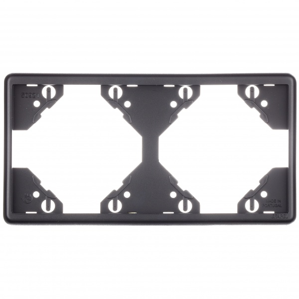 Рамка Efapel Apolo горизонтальна чорний матовий L50921 TPM