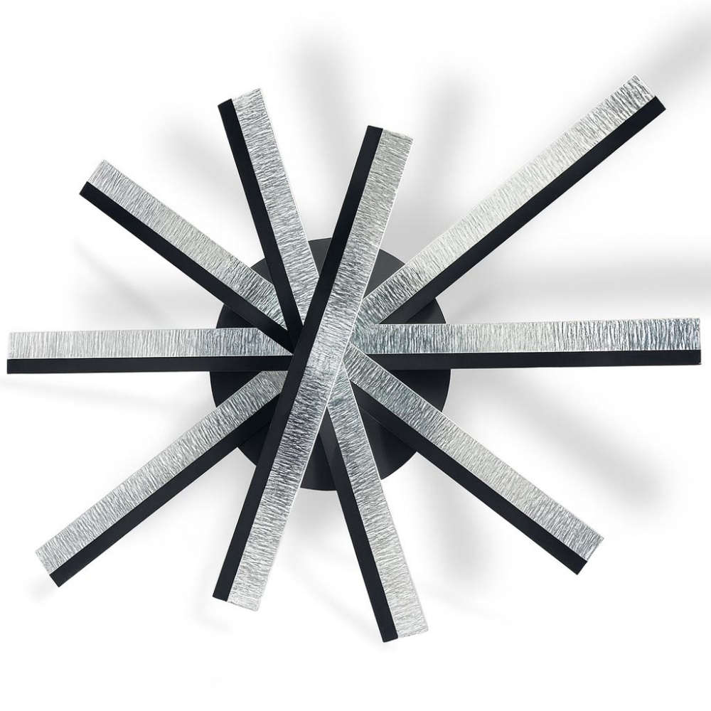 Люстра потолочная LIGHT SET GRIM LED R 5 54 Вт черный