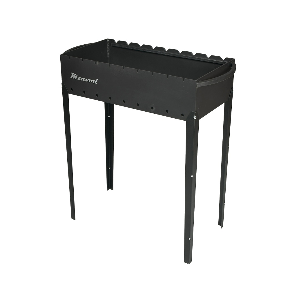 Мангал Metalzavod Эней на 9 шампуров 4 мм на ножках (MND9-4)