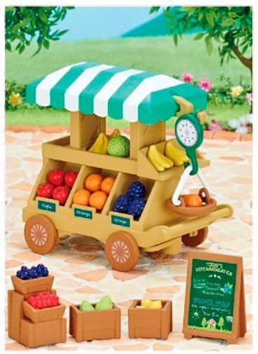 Ігровий набір Sylvanian Families Візок з фруктами (5265) 