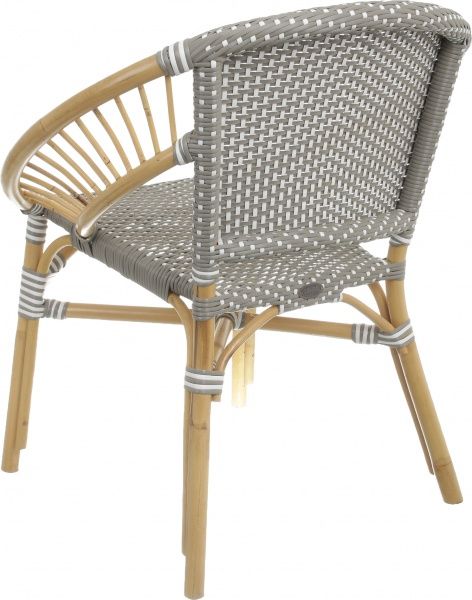 Стул Cruzo Хотин 78x70x61 см бежевый с серым 