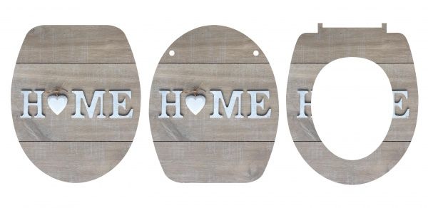 Сиденье для унитаза Rapal Home Soft Close 209S 3D-дизайн дюропласт