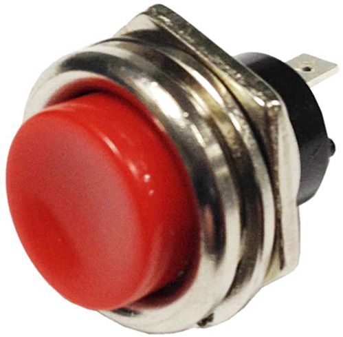 Кнопка питания EMT «ON-OFF»2pin красный 11-0309У