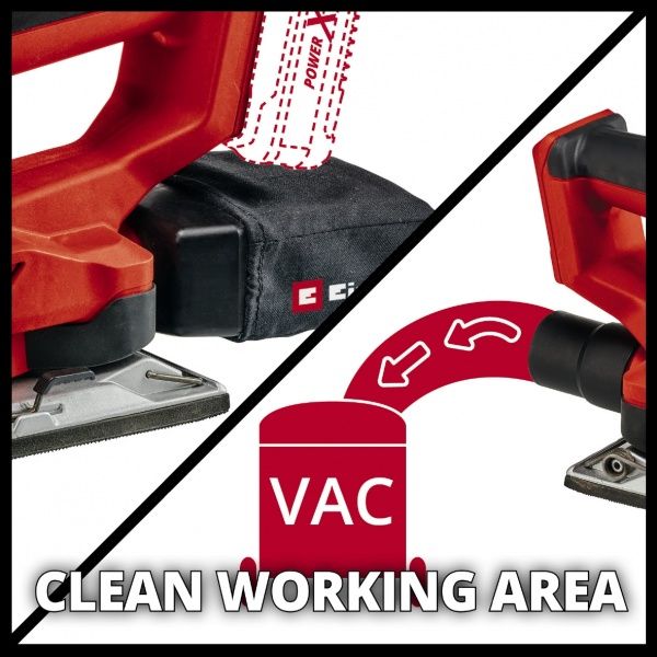 Вибрационная шлифмашина Einhell X-Change TE-OS 18/230 Li - Solo 4460720