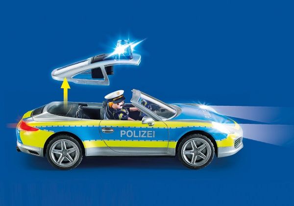 Конструктор Playmobil Поліцейська машина Porsche 911 Carrera 4S 70067