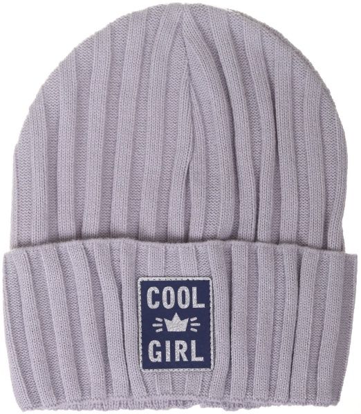 Шапочка детская для девочки Kraft+ 2560 р.52 светло-серый 