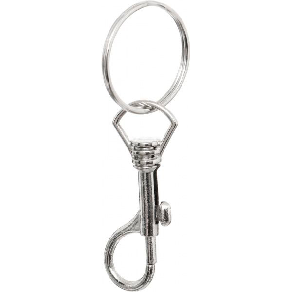 Карабин с кольцом для ключей 