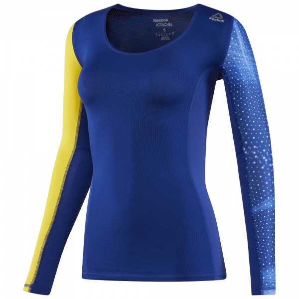 Футболка Reebok ACTIVCHILL BQ5040 р.S синій